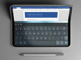 Surface Phone Laptop Mode