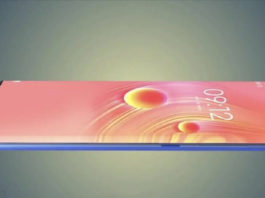 Nokia waterfall display phone