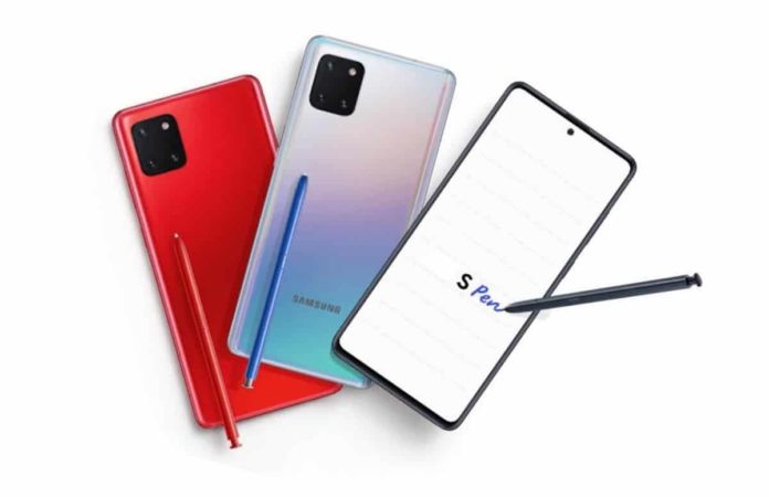 Samsung Galaxy Note 10Lite