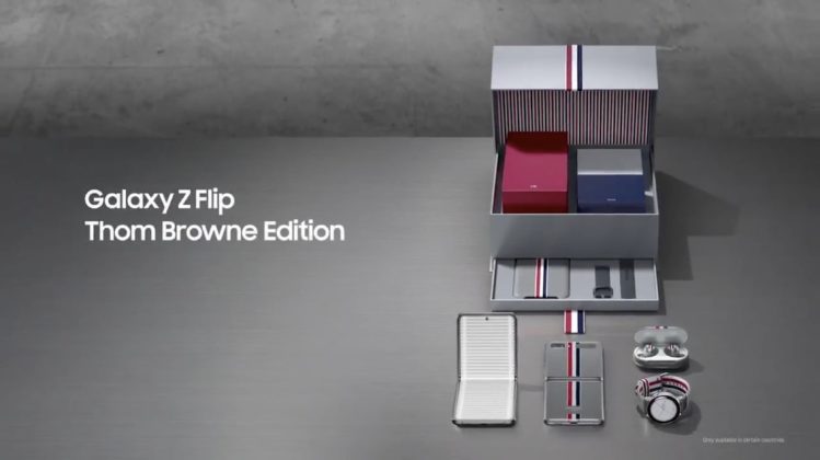 Galaxy Z Flip Thom Browne Edition