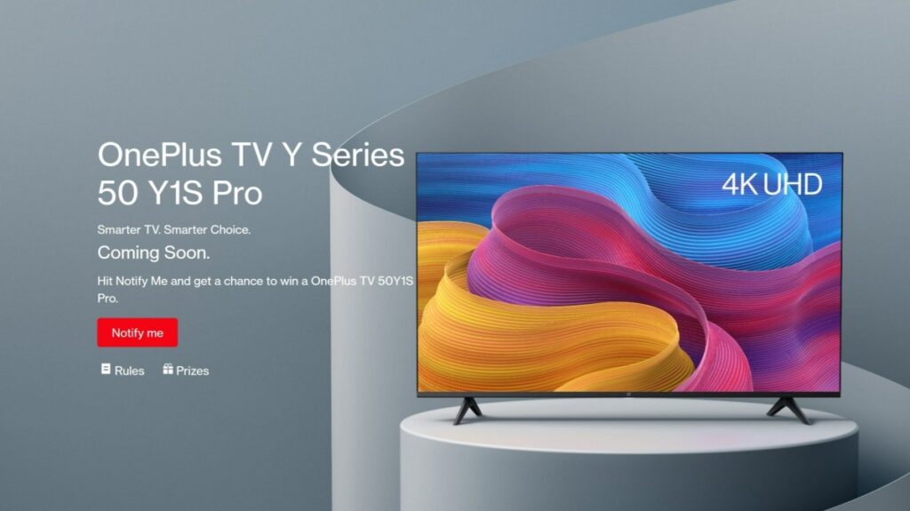 OnePlus TV Y Series 50 Y1S Pro