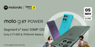 Motorola to launch the new Moto G67 Power in India on this date, specs revealed.