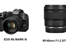 Canon introduces new Canon EOS R6 MARK III camera with an RF45mm F1.2 STM lens in India