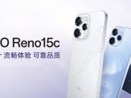 OPPO introduces cheaper OPPO Reno 15c, featuring 50MP triple cameras.