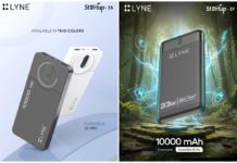 LYNE Originals introduces new Startup series of powerbanks in India.